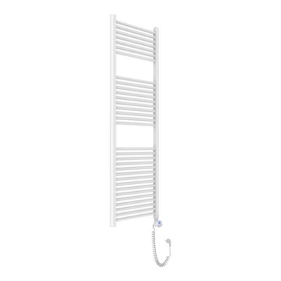 Radiateur Sèche-Serviettes Électrique Avec Thermostat Réglable 50X150 Blanc