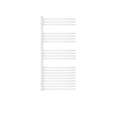 Radiateur Salle de Bain, 500x1200 mm, Blanc, en Acier Revêtu par Poudre