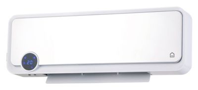 Radiateur soufflant design PTC GoodHome Livorno thermostat numérique 2000W