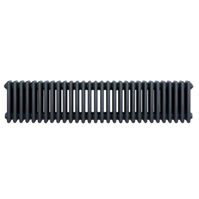 Radiateur Traditionnel à 4 Colonnes - 300 x 1370 mm - Gris Anthracite