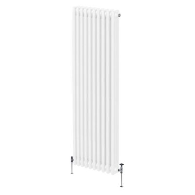 Radiateur Traditionnel à Triple Colonne   1800 x 472 mm   Blanc