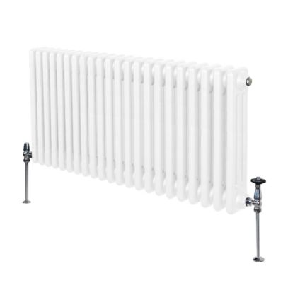 Radiateur Traditionnel à Triple Colonne   600 x 1012 mm   Blanc