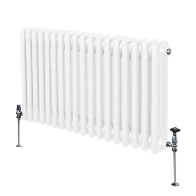 Radiateur Traditionnel à Triple Colonne   600 x 832 mm   Blanc