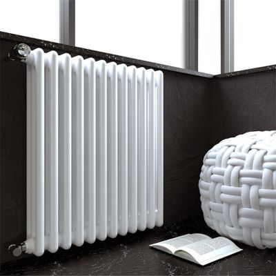 Radiateur tubulaire eau chaude 4 éléments - HxL 742x180mm - 302Watts - 302 Watt - COMBY/3/750/4