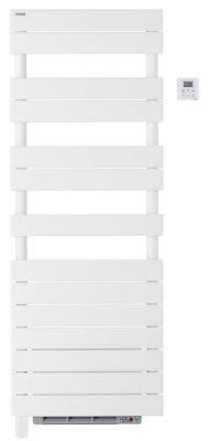 Radiateurs sèche-serviette RÉGATE +AIR CHAUFFAGE CENTRAL - SX-IFS - Puissance 625 W +1000 W - H 1370 mm - L 500 mm - Blanc