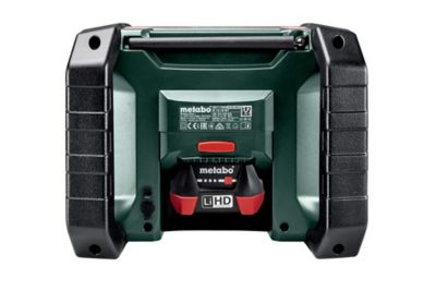 Radio de chantier AM/FM Metabo R 12 18 BT sans fil