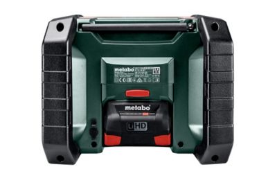 Radio de chantier AM/FM Metabo R 12 18 BT sans fil