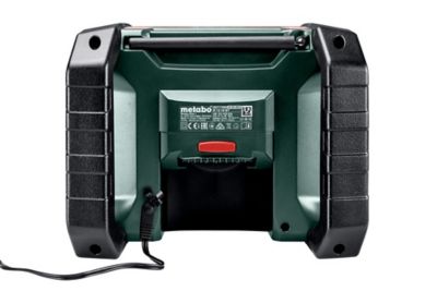 Radio de chantier AM/FM Metabo R 12 18 BT sans fil