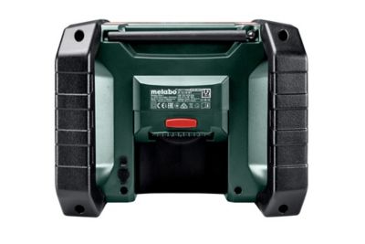 Radio de chantier AM/FM Metabo R 12 18 BT sans fil