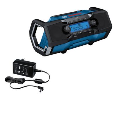 Radio de chantier sans fil numérique portable Bosch GPB 18V 2SC