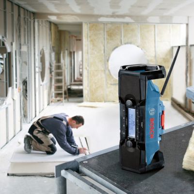 Radio de chantier sans fil numérique portable Bosch GPB 18V 2SC