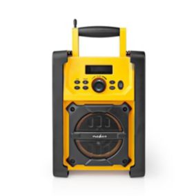 Radio FM de Chantier  15 W  Bluetooth  IPX5  Poignée de Transport NEDIS