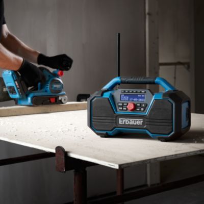 Radio sans fil Erbauer ERD18-Li 18V (sans batterie)