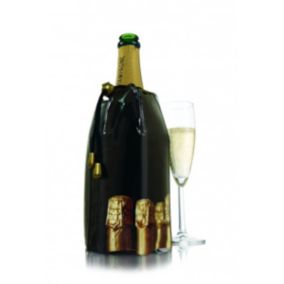 Rafraichisseur champagne noir Vacu Vin 38854606