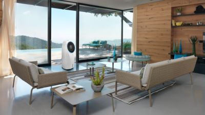 Rafraîchisseur d'air EV250WH Delonghi 3 fonctions 3 vitesses blanc
