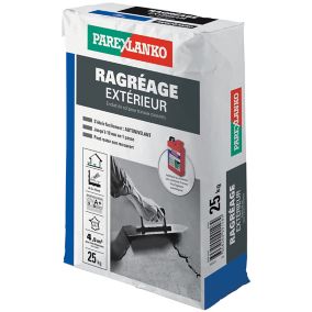 Ragréage extérieur 25 kg Parexlanko gris