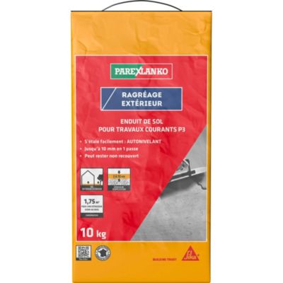 Ragréage extérieur gris 10 kg Parexlanko — free download