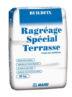 Ragréage sol extérieur fibré 25 kg MAPEI, 1220381, Revêtement de sol,  carrelage et lambris intérieur