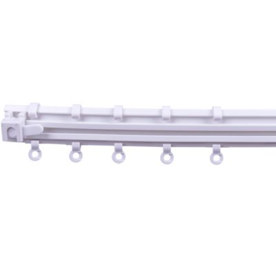 Rail à anneaux simple GoodHome 3 m Kias
