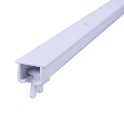 Rail à rideau simple Thira blanc 2 m GoodHome