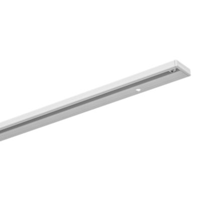 Rail à rideau simple Thira blanc L.200cm GoodHome