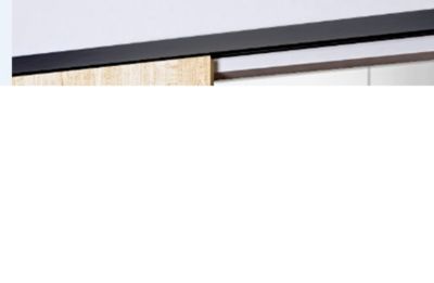 Rail Alu Avec Cache Rail Couleur Noir Gd Menuiseries