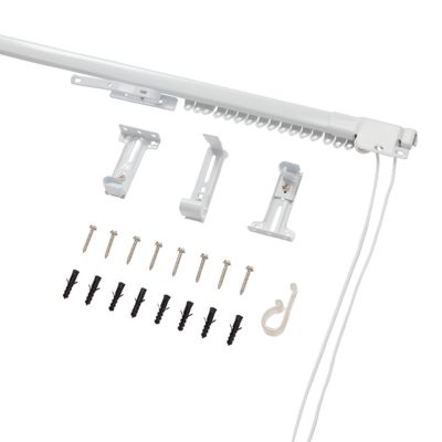 Rail filaire extensible simple GoodHome 60/90 cm Milet