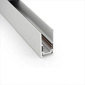 Rail Magnétique en Saillie 48V 2m BLANC - SILAMP