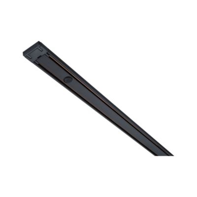 Rail magnétique noir effet brossé L.1 m 48V pour système d'éclairage Paulmann Veya