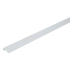 Rail mural Poppit Form L. 100 cm, acier blanc