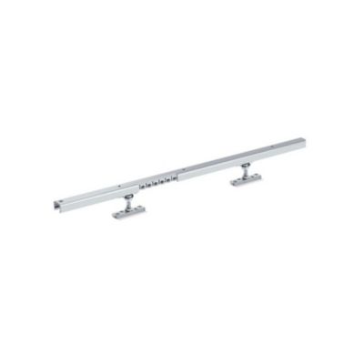 Rail porte coulissante GEZE PERKEO 610 700 mm argent interieur