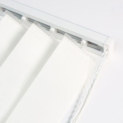 Rail pour store californien blanc ouverture latérale L.200cm Madeco