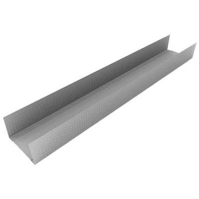 Rail R48 Mafer acier galvanisé gris L.3 m