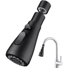 Rallonge de robinet de cuisine, rallonge de robinet  Robinet de cuisine pivotant  Accessoire de robinet à pression 3 modes Boost