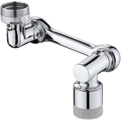 Rallonge de robinet universelle rotative à 1080 degrés, bras robotisé rotatif grand angle, robinet filtré anti-éclaboussures