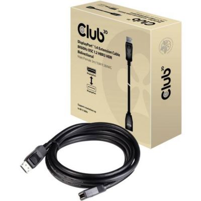 Rallonge DisplayPort 1.4 3,00 m - mâle vers femelle - 8K60Hz DSC1.2 ...