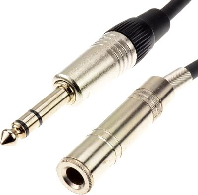 Rallonge Jack 6.35 stéréo 3 mètres CONECTICPLUS