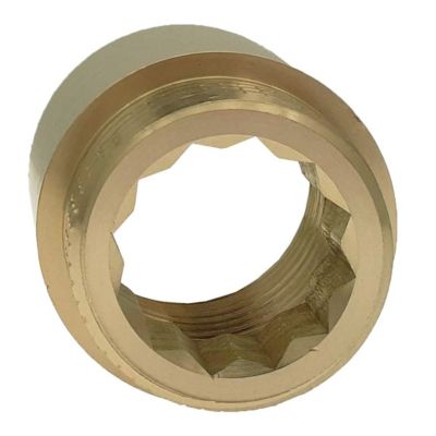 Rallonge mâle-femelle en laiton à visser diam 1/2" x L. 20 mm - lot de 5
