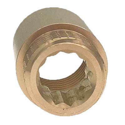 Rallonge mâle-femelle en laiton à visser diam 1/2" x L. 30 mm - lot de 10