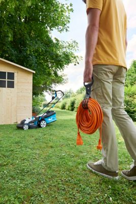 Rallonge orange Diall H05VVF 3G1 5mm² 40m avec clapet