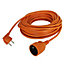 Rallonge orange H05VVF 3G1 5mm² 15m