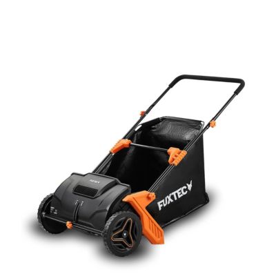 Ramasseur de feuilles FUXTEC FX-LS52 manuel, bac 100 L, largeur 53 cm, 6,5 kg, poignées réglables, 2 roues