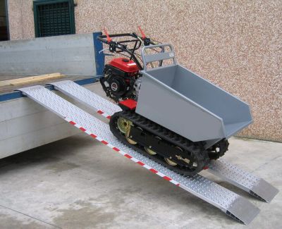 Rampe 1500mm - Pliée 750mm - Pour franchir 450mm - Charge max 200kg - M030B2/15INC