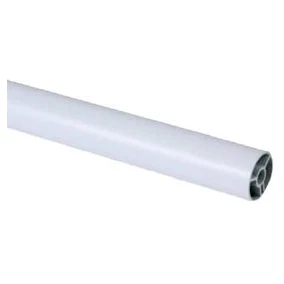 Rampe arrondie aluminium blanc Kordo 200cm