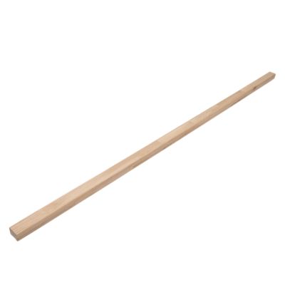 Rampe carrée pour escalier Fortia chêne coloris naturel