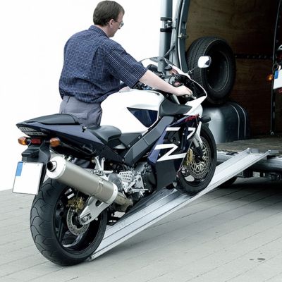 Rampe de chargement avec rebords - Largeur int 155mm - Longueur 1000mm - Hauteur à franchir de 240mm - Vendue à l'unité - ABS04/MT
