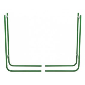 Range bûche extensible en acier - 120 x 24 x 95 cm