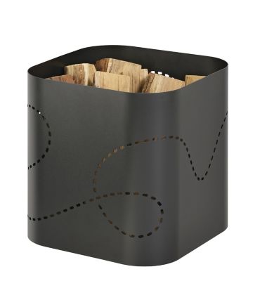 Range Bûches Wolfcraft 5122000 - Pour Bûches 25-50cm - Capacité 1.17m³ Extensible