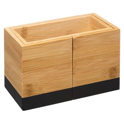 Range-couvert bloc en bambou et noir ,5Five