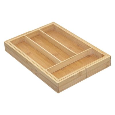 Range-couverts 6 compartiments extensibles Bambou - 5Five